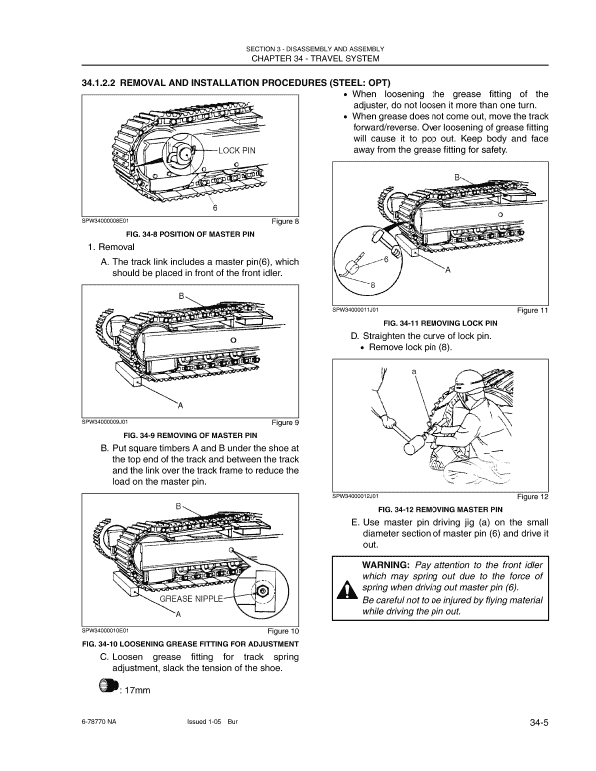 New Holland Eh50.b Excavator Service Manual