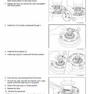 New Holland V110 Compactor Service Manual