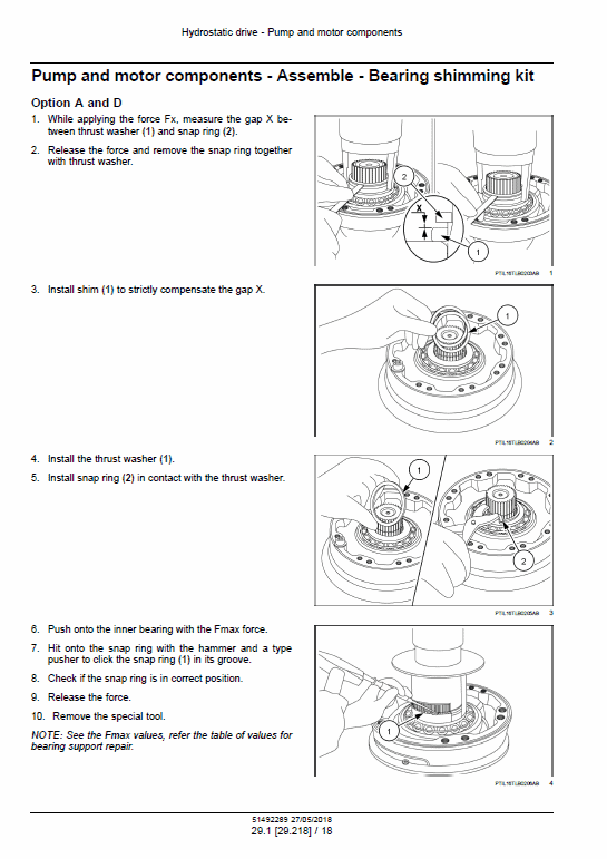 New Holland V110 Compactor Service Manual