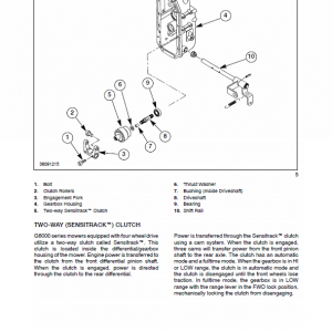 New Holland G6030, G6035 Mowers Service Manual