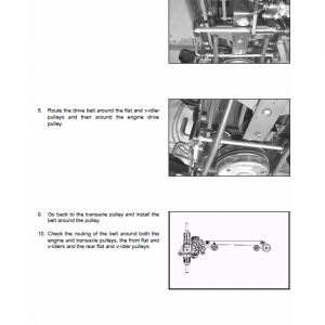 New Holland My16, My17, My19 Mower Tractor Service Manual