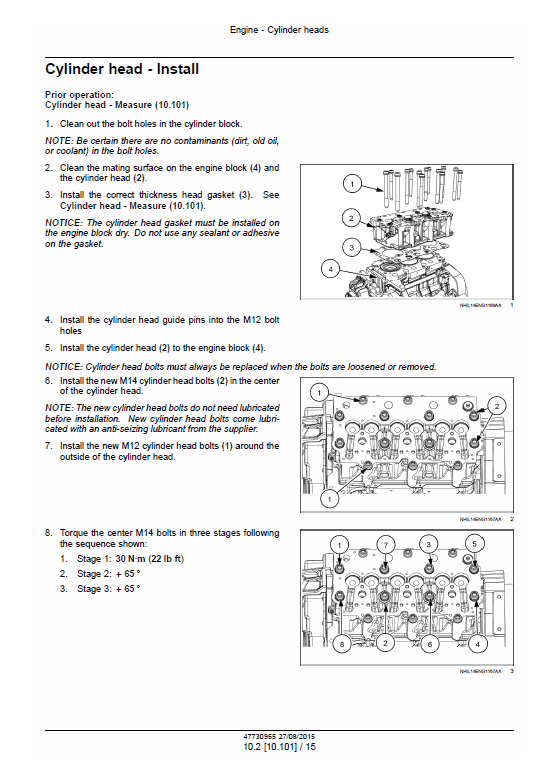 Cnh Vm Motori R 753 Ie4 Tier 4b And Stage Iv Engine Service Manual