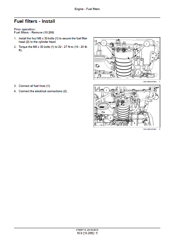 Cursor 16 Sst Tier 4b (final) And Stage Iv Engine Service Manual