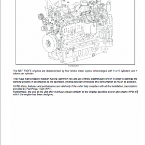 NEF Tier 4B Final and Stage IV Engine Service Manual - Image 3