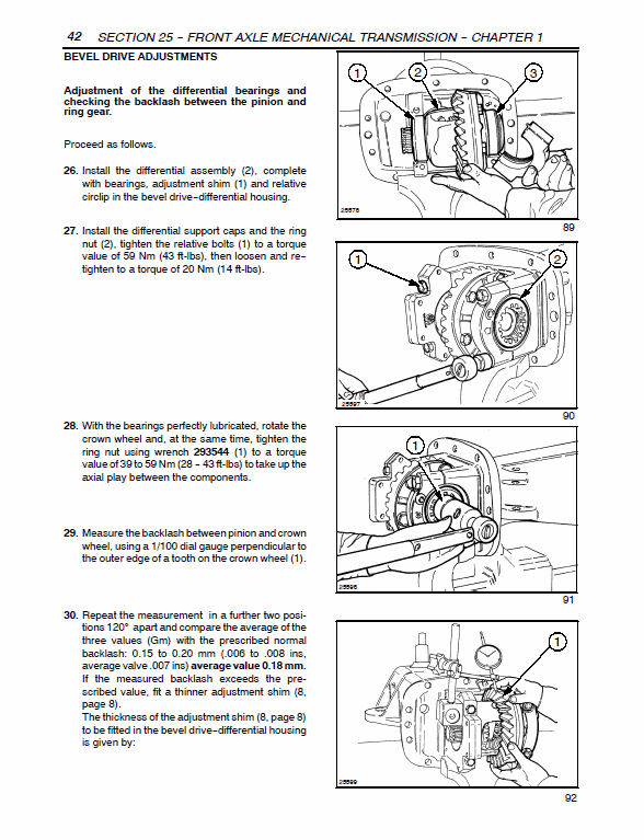 New Holland Tn65f, Tn70f, Tn75f Tractor Service Manual