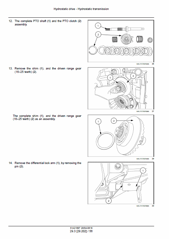 New Holland Workmaster 25s Tractor Service Manual