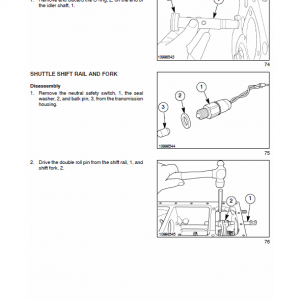 New Holland T2310, T2320, T2330 Tractor Service Manual