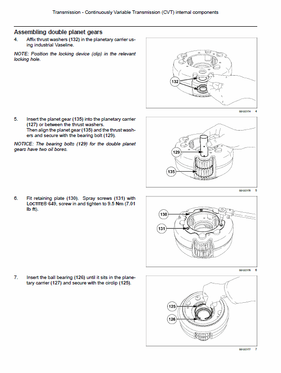 New Holland T7510, T7520, T7530, T7540, T7550 Tractor Service Manual