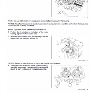 New Holland Workmaster 33 And 37 Tractor Service Manual