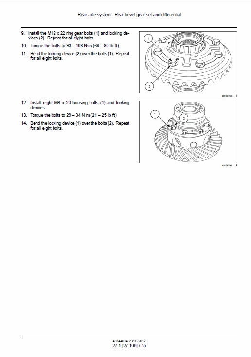 New Holland Workmaster 35 And 40 Tractor Service Manual