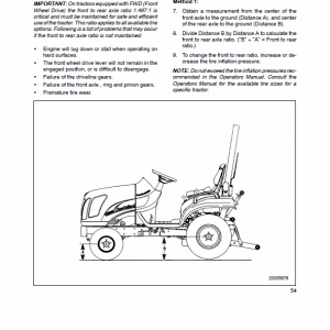 New Holland Tz18da, Tz22da, Tz24da, Tz25da Tractor Service Manual