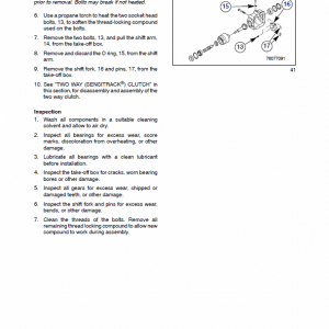 New Holland T1010, T1030, T1110 Tractor Service Manual