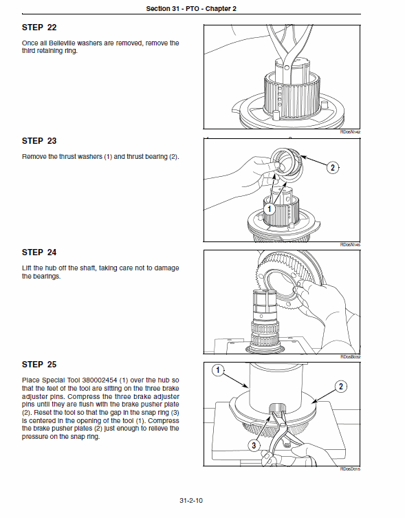 New Holland Tg215, Tg245, Tg275, Tg305 Tractor Service Manual