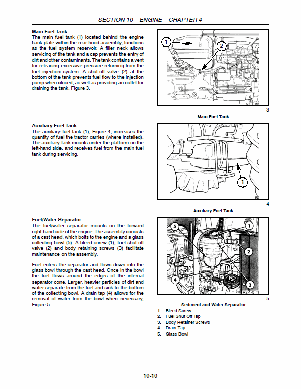 New Holland 5610s, 6610s, 7610s, 7010 Tractor Service Manual