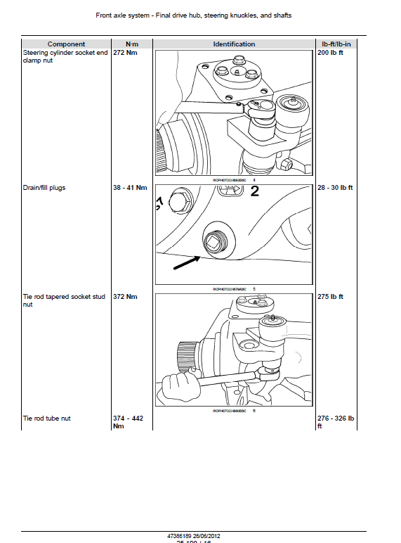 New Holland T8.275, T8.300, T8.330, T8.360, T8.390, T8.420 Tractor Service Manual