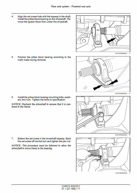 New Holland T9.390, T9.450, T9.505 Tractor Service Manual