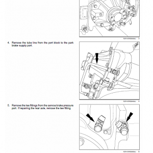 New Holland T9.600, T9.645, T9.700 Tractor Service Manual