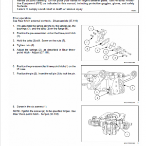 New Holland T5.90, T5.100, T5.110, T5.120 Tractor Service Manual