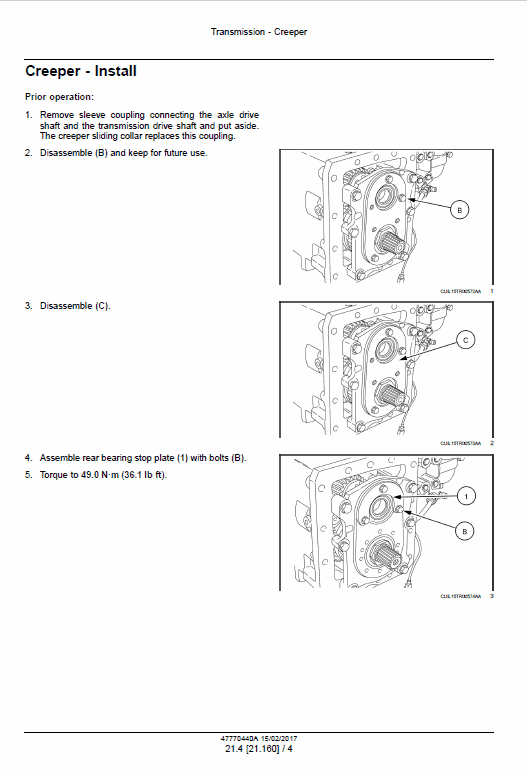 New Holland T7.230, T7.240, T7.245, T7.260, T7.270 Tractor Service Manual