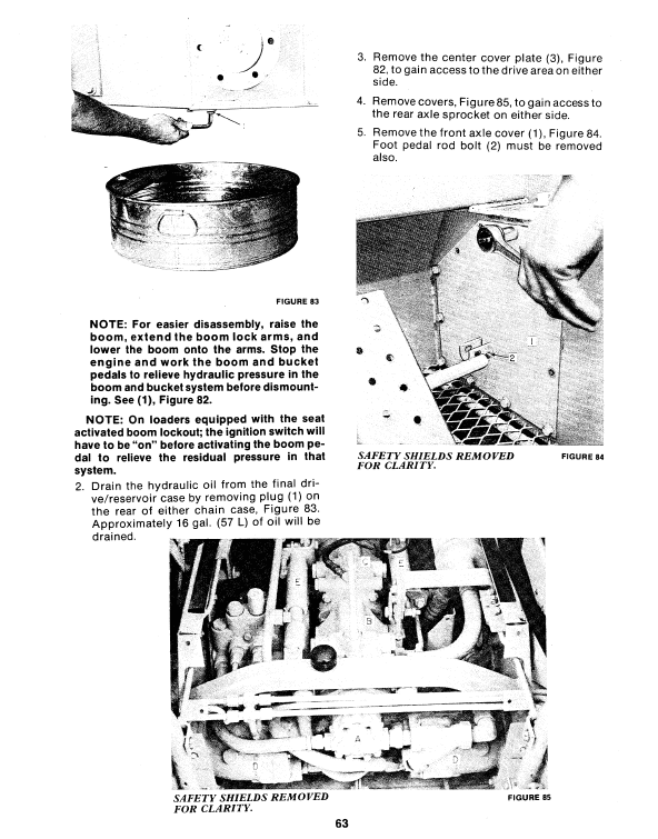 New Holland L225, L325, L425, L445 Skidsteer Service Manual