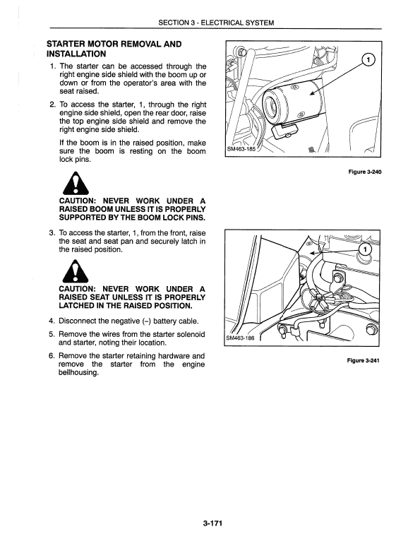 New Holland L465, Lx465, Lx485 Skidsteer Loader Service Manual