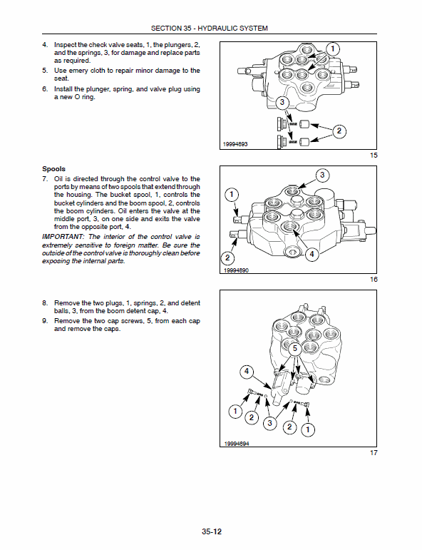 New Holland Ls120, Ls125 Skidsteer Service Manual