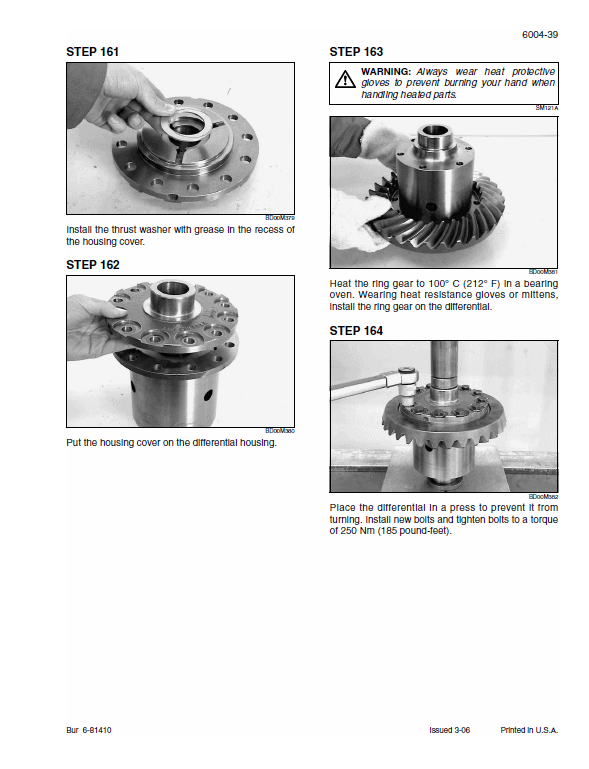 New Holland W110, W130 Wheel Loader Service Manual