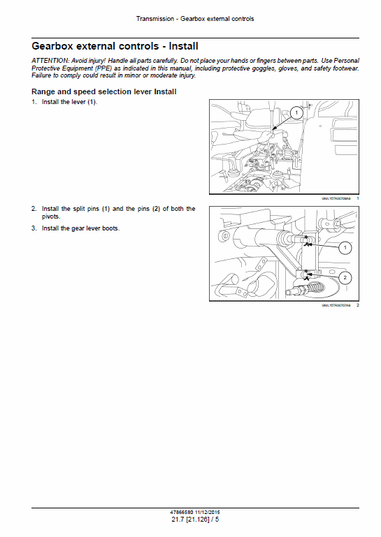 New Holland Tt4.80, Tt4.90 Tractor Service Manual