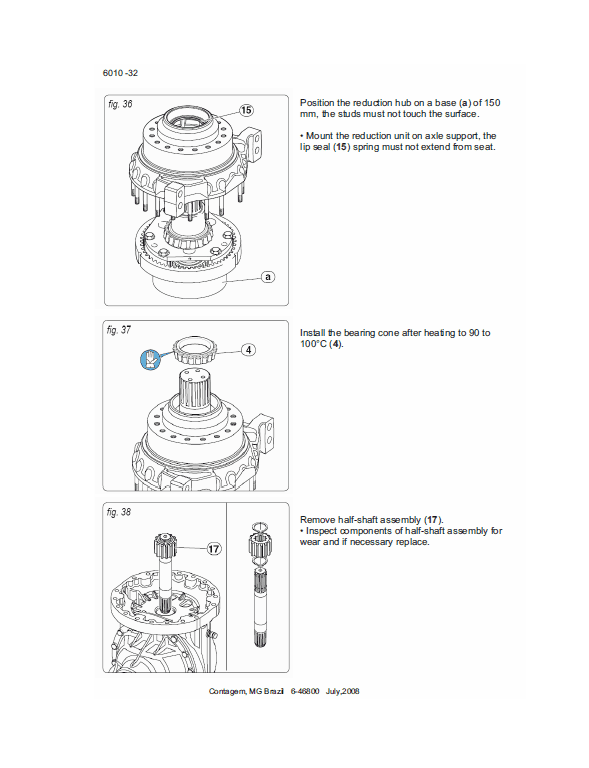 New Holland G170vp Awd, G200vp Awb Motor Grader Repair Manual