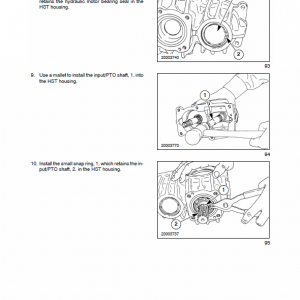 New Holland G6030, G6035 Mowers Service Manual