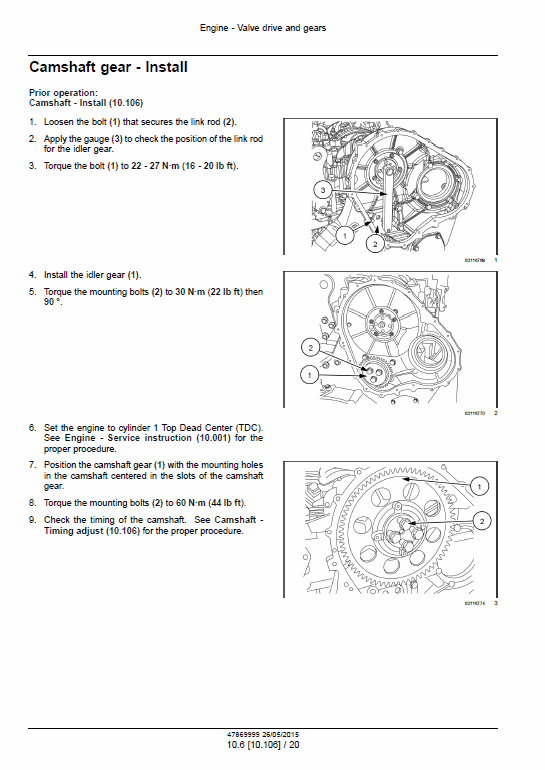 Cursor 13 Two Stage Turbocharger Tier 4b And Stage Iv Engine Service Manual