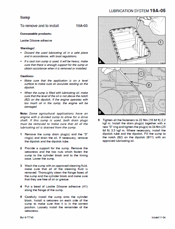 Perkins 700 Series Engine Service Manual