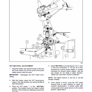 New Holland Tc21da, Tc24da Tractor Service Manual