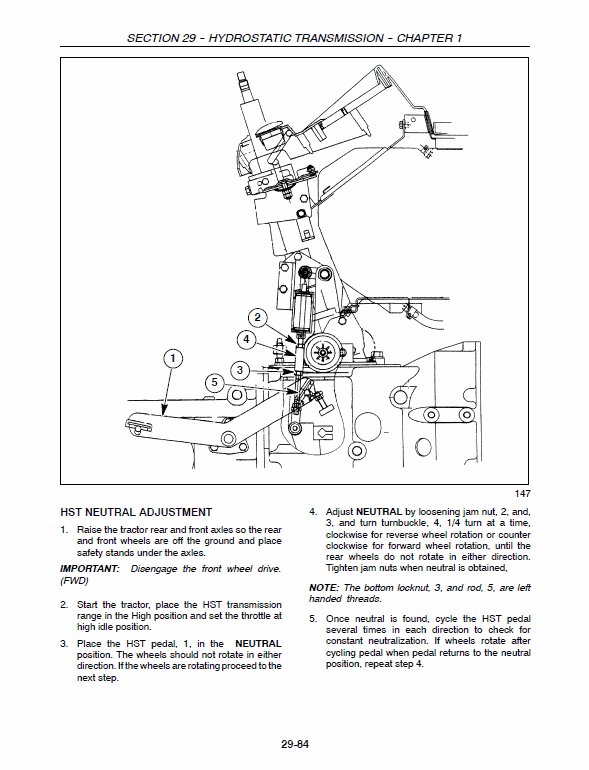 New Holland Tc21da, Tc24da Tractor Service Manual