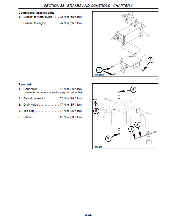 New Holland 70, 70a Tractor Service Manual