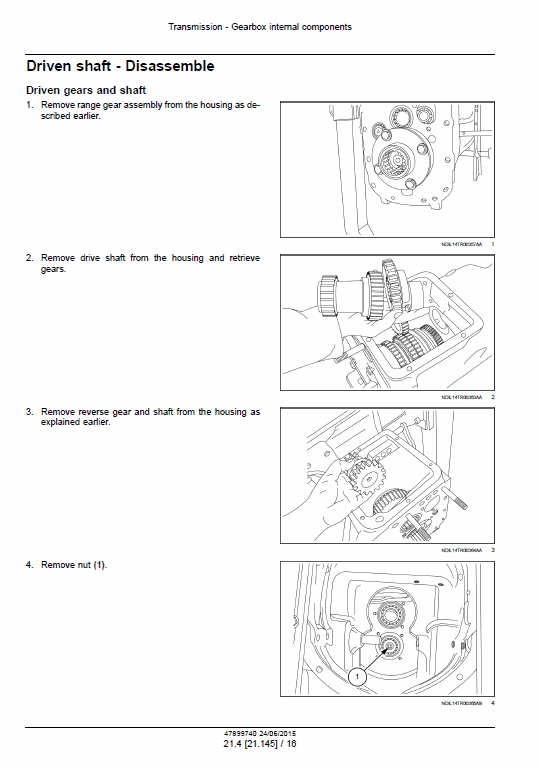 New Holland 5500, 6500, 7500 Tractor Service Manual