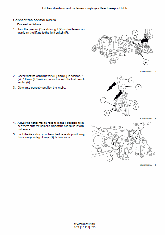 New Holland Powerstar 90, 100, 110, 120 Tractor Service Manual