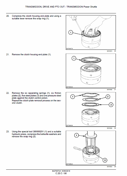 New Holland T6010, T6020, T6030 Tractor Service Manual