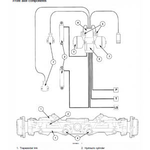 New Holland T7510, T7520, T7530, T7540, T7550 Tractor Service Manual