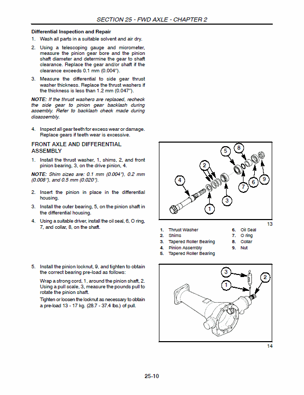 New Holland Tc29d, Tc33d Tractor Service Manual