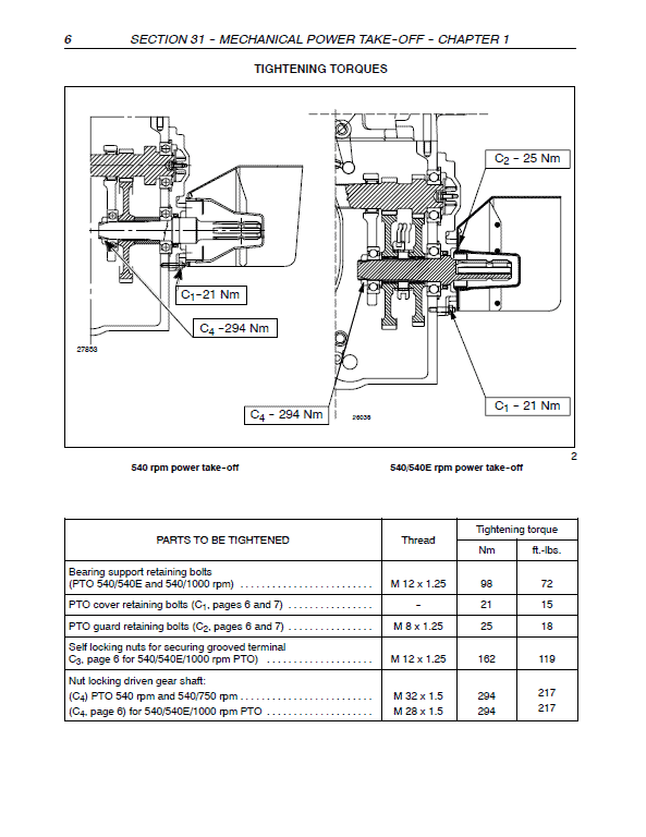 New Holland Tn60va, Tn75va, Tn95va Tractor Service Manual