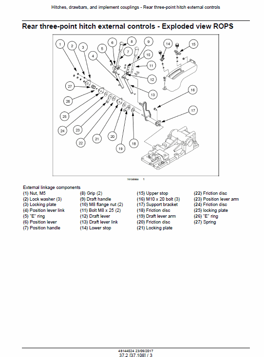 New Holland Workmaster 35 And 40 Tractor Service Manual