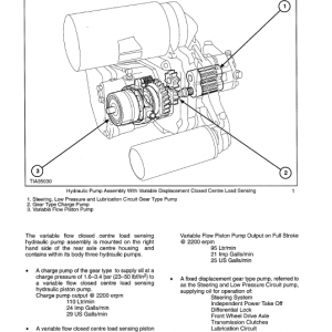 New Holland 100 Hp, 115 Hp, 135 Hp, 160 Hp Tractor Service Manual