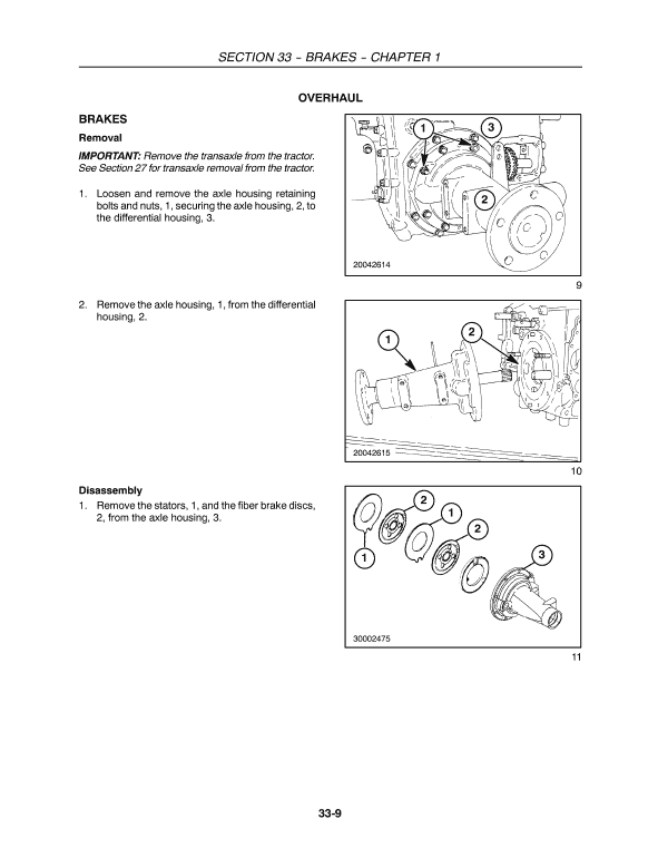 New Holland T1010, T1030, T1110 Tractor Service Manual