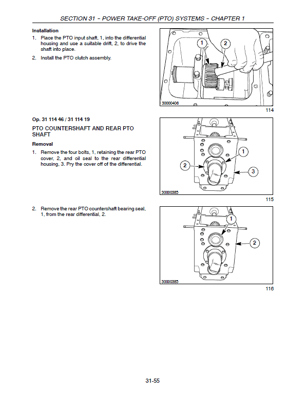 New Holland Tc35a, Tc35da, Tc40a Tractor Service Manual