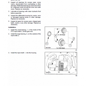 New Holland T2410, T2420 Tractor Service Manual