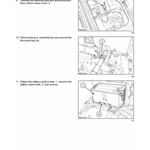 New Holland Tk75va, Tk80a, Tk80ma Tractor Service Manual