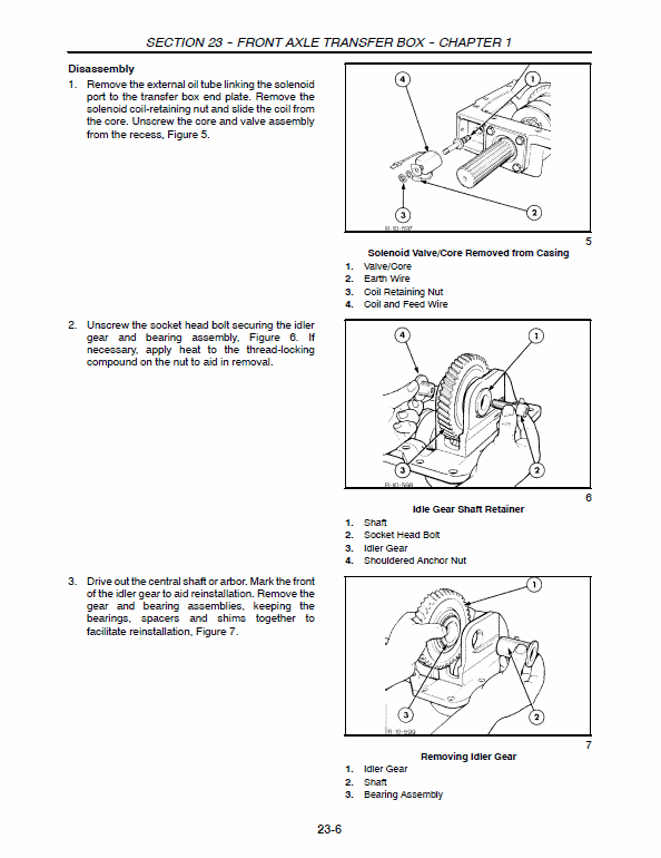 New Holland 5610s, 6610s, 7610s, 7010 Tractor Service Manual