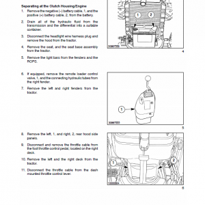 New Holland Tc31, Tc35, Tc40, Tc45 Tractor Service Manual