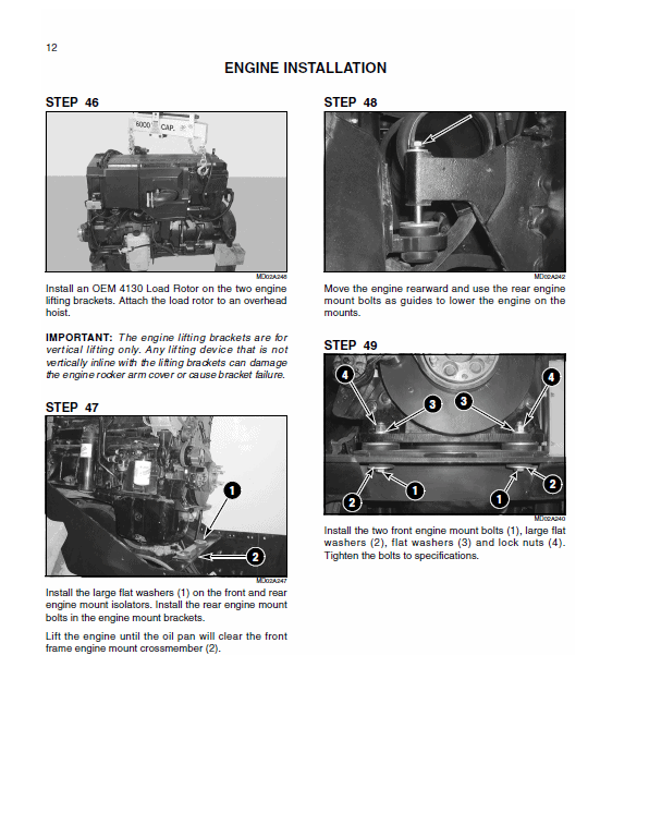 New Holland Tj275, Tj325, Tj375, Tj450 Tractors Service Manual